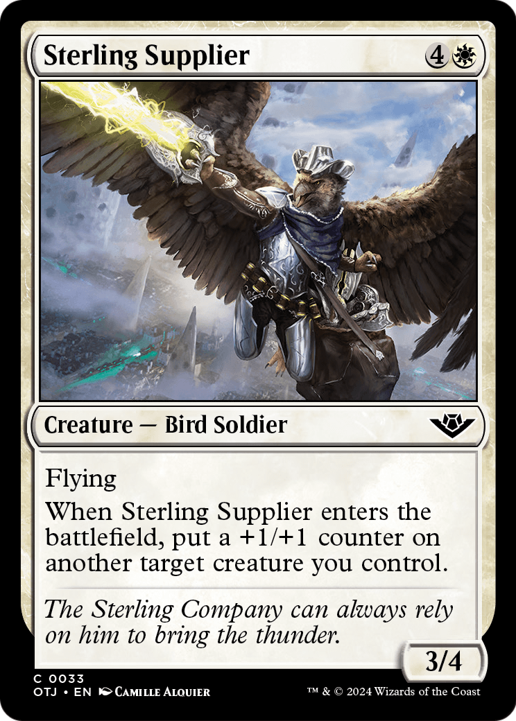 Sterling Supplier - (OTJ) #33