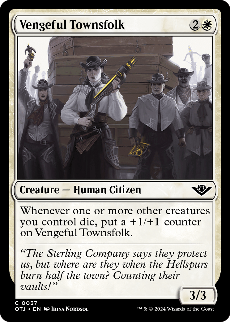 Vengeful Townsfolk - (OTJ) #37