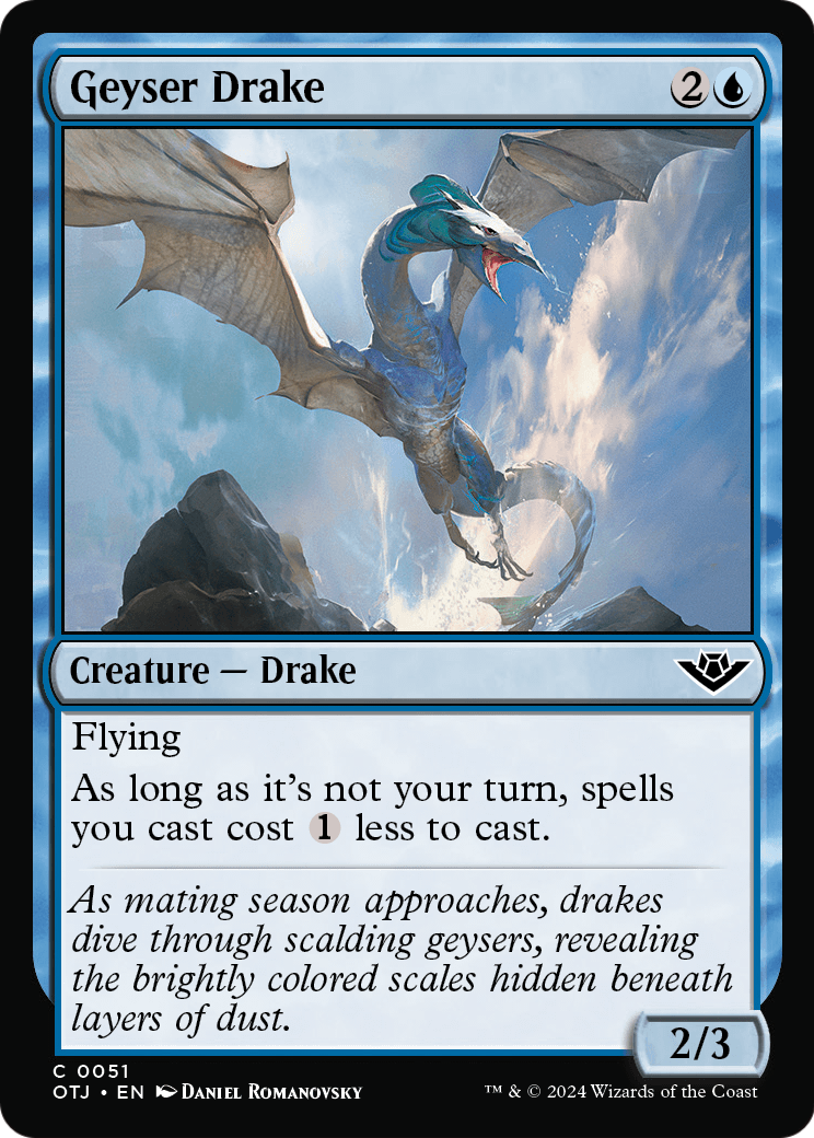 Geyser Drake - (OTJ) #51