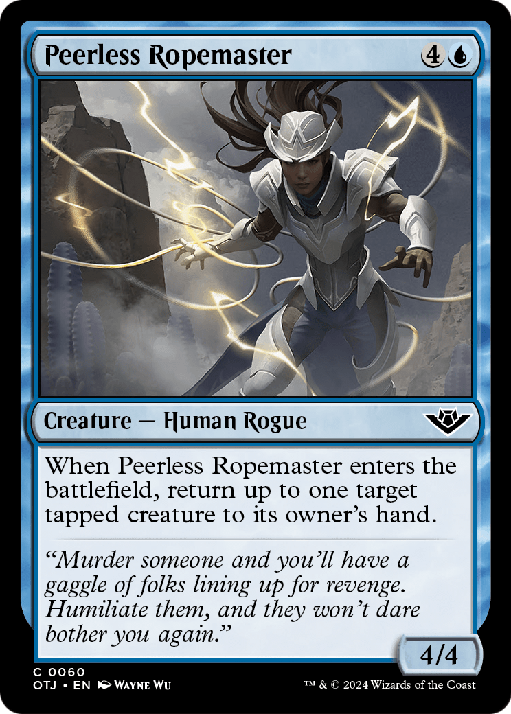 Peerless Ropemaster - (OTJ) #60