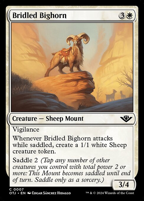 Bridled Bighorn - (OTJ) #7