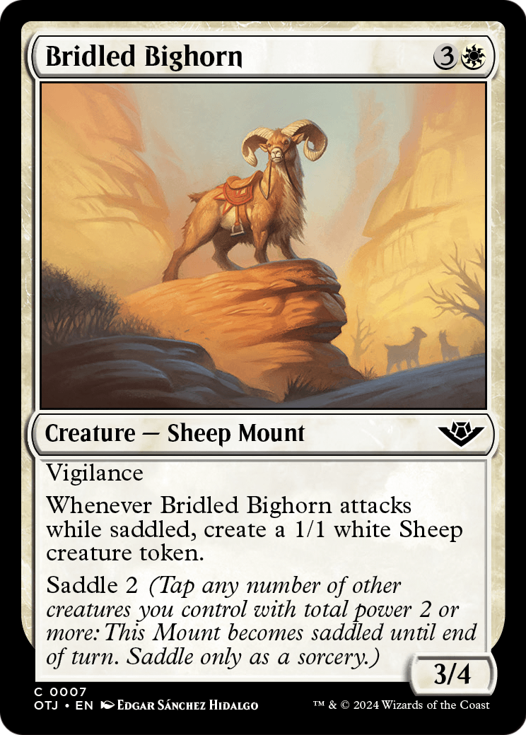 Bridled Bighorn - (OTJ) #7