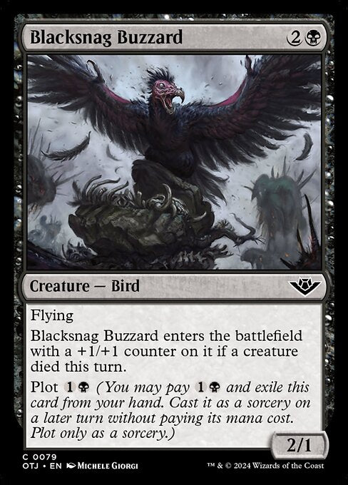 Blacksnag Buzzard - (OTJ) #79