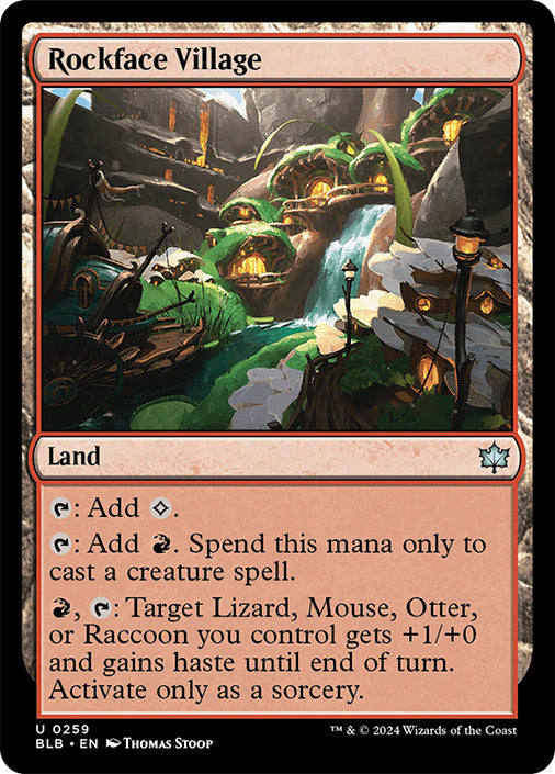 Rockface Village - Bloomburrow (BLB) #259