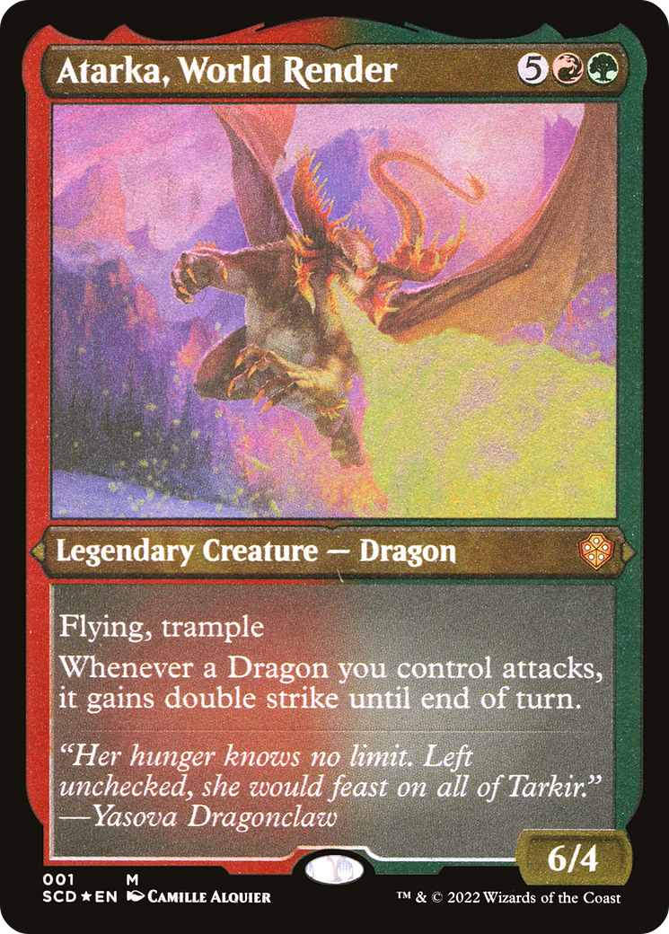 Atarka, World Render - (SCD) #1 (Foil)