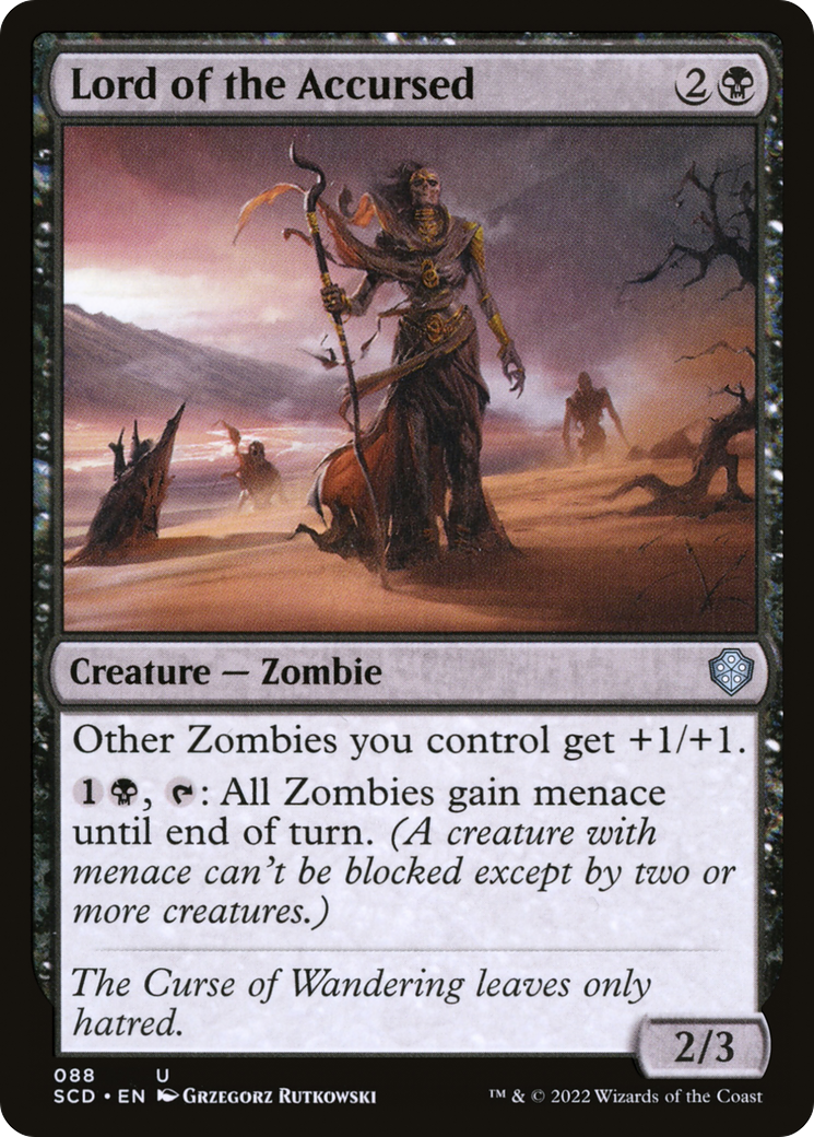 Lord of the Accursed - (SCD) #88