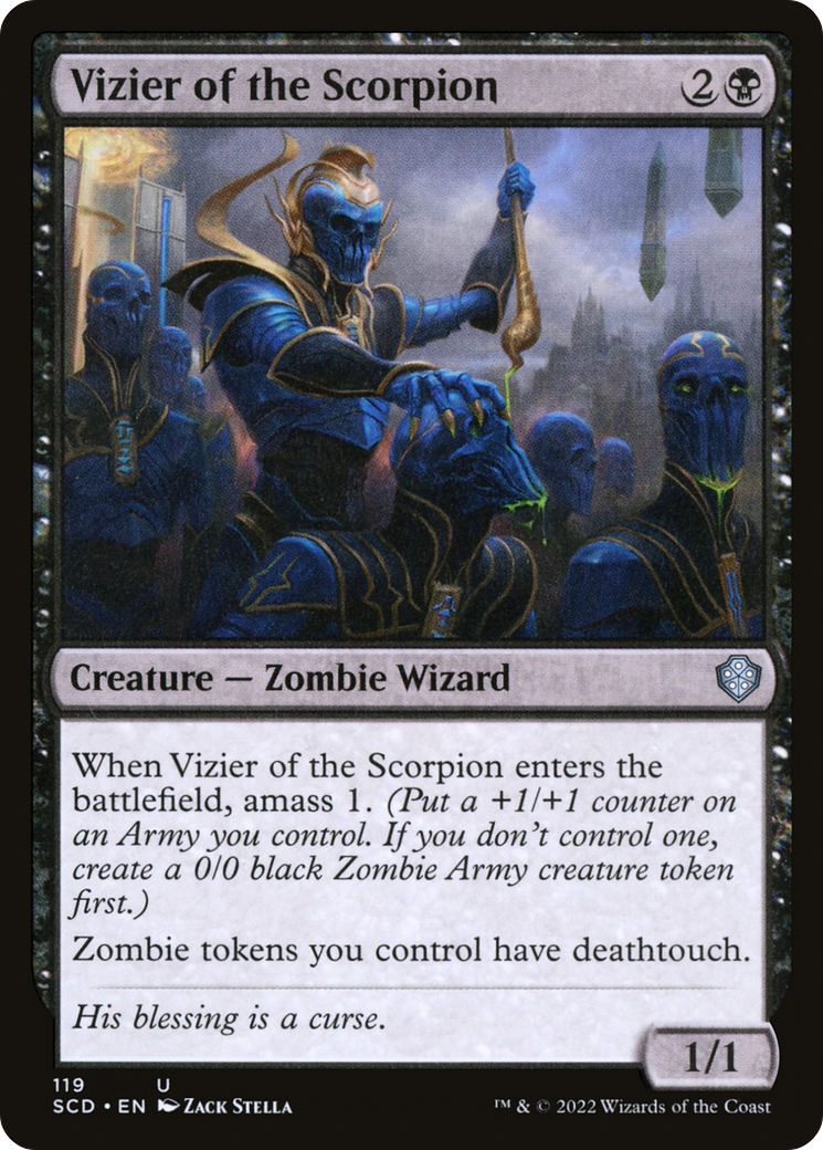 Vizier of the Scorpion - (SCD) #119