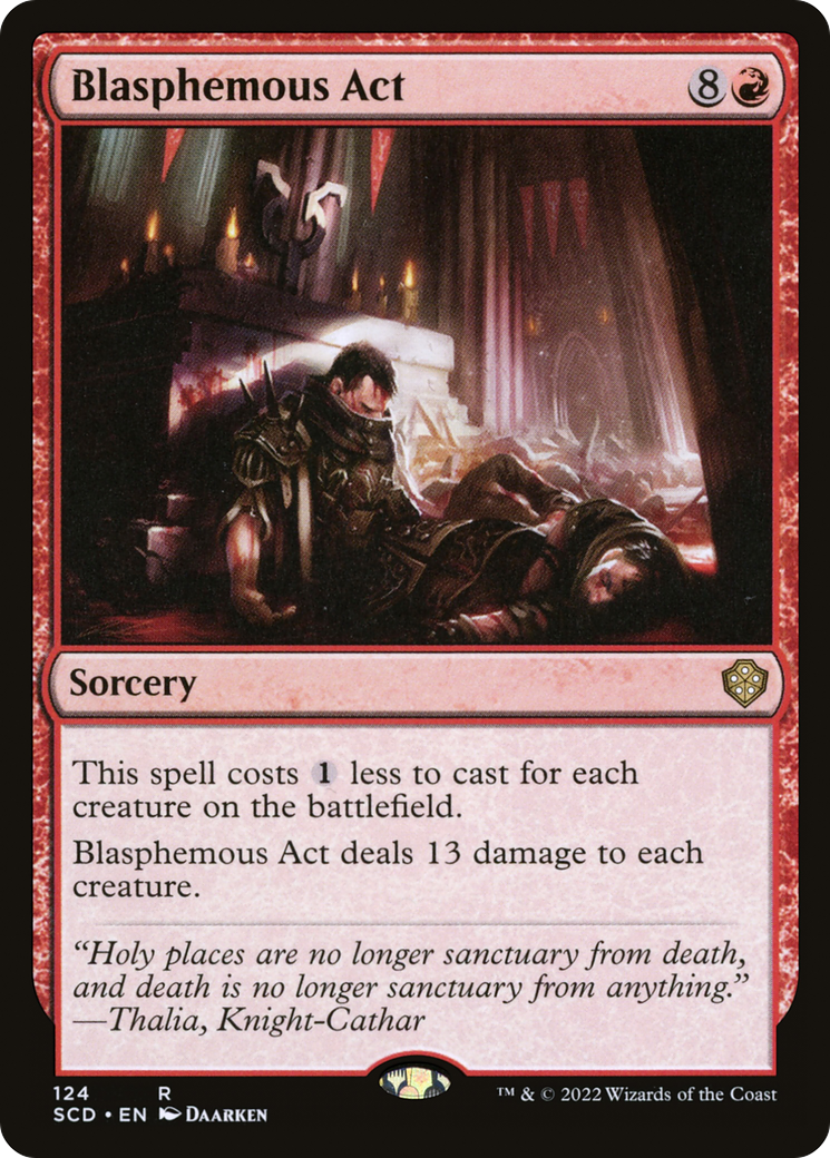 Blasphemous Act - (SCD) #124