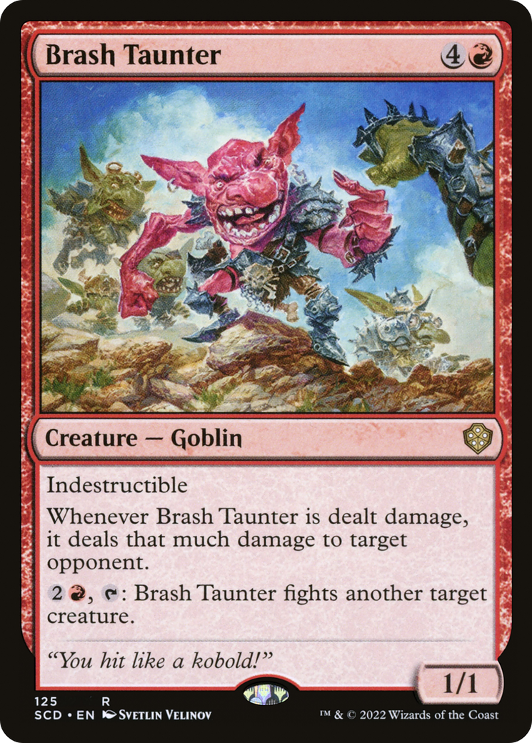 Brash Taunter - (SCD) #125