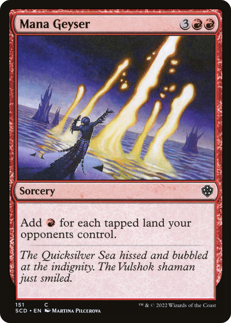 Mana Geyser - (SCD) #151