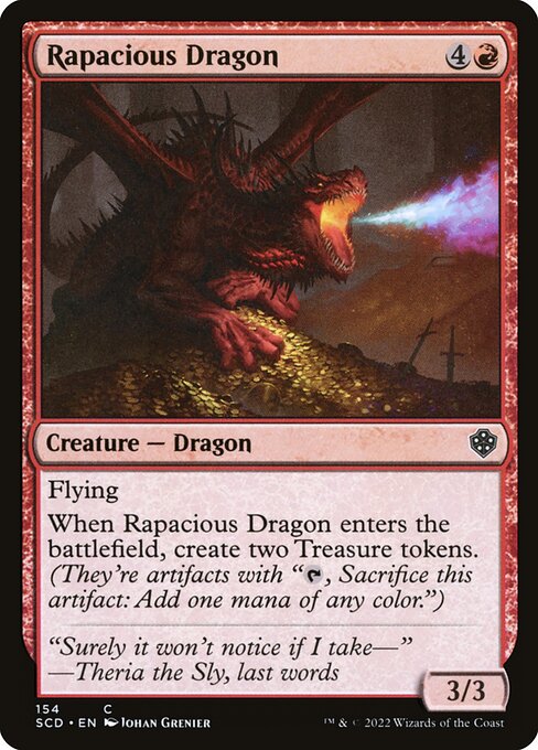 Rapacious Dragon - (SCD) #154