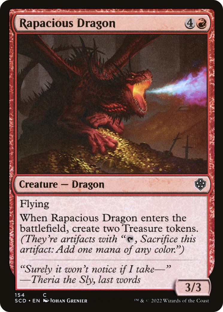 Rapacious Dragon - (SCD) #154