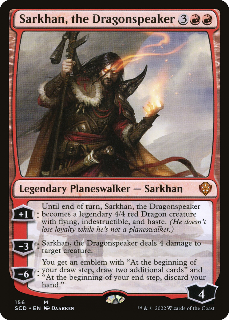 Sarkhan, the Dragonspeaker - (SCD) #156