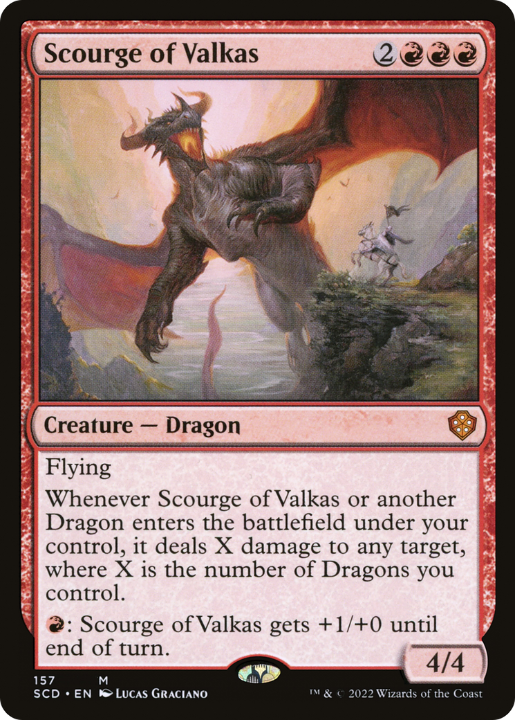Scourge of Valkas - (SCD) #157