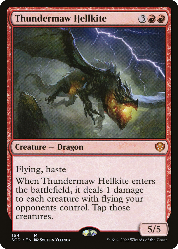 Thundermaw Hellkite - (SCD) #164