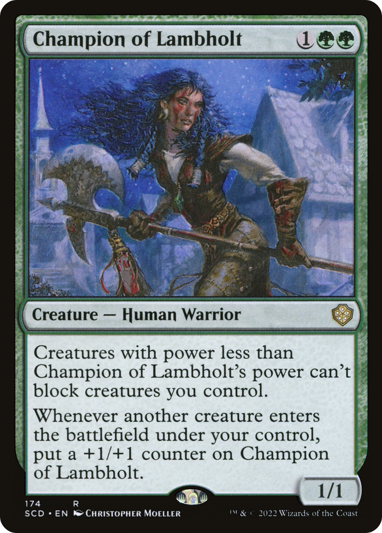 Champion of Lambholt - (SCD) #174