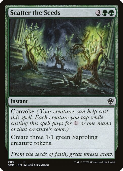 Scatter the Seeds - (SCD) #209