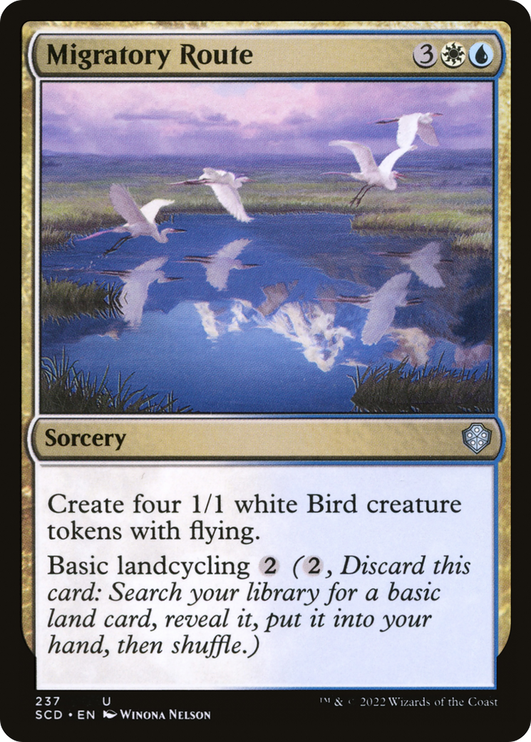 Migratory Route - (SCD) #237
