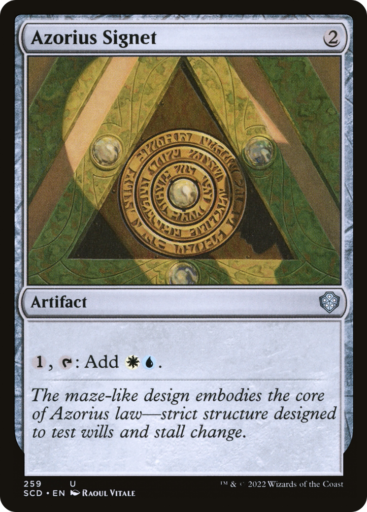 Azorius Signet - (SCD) #259