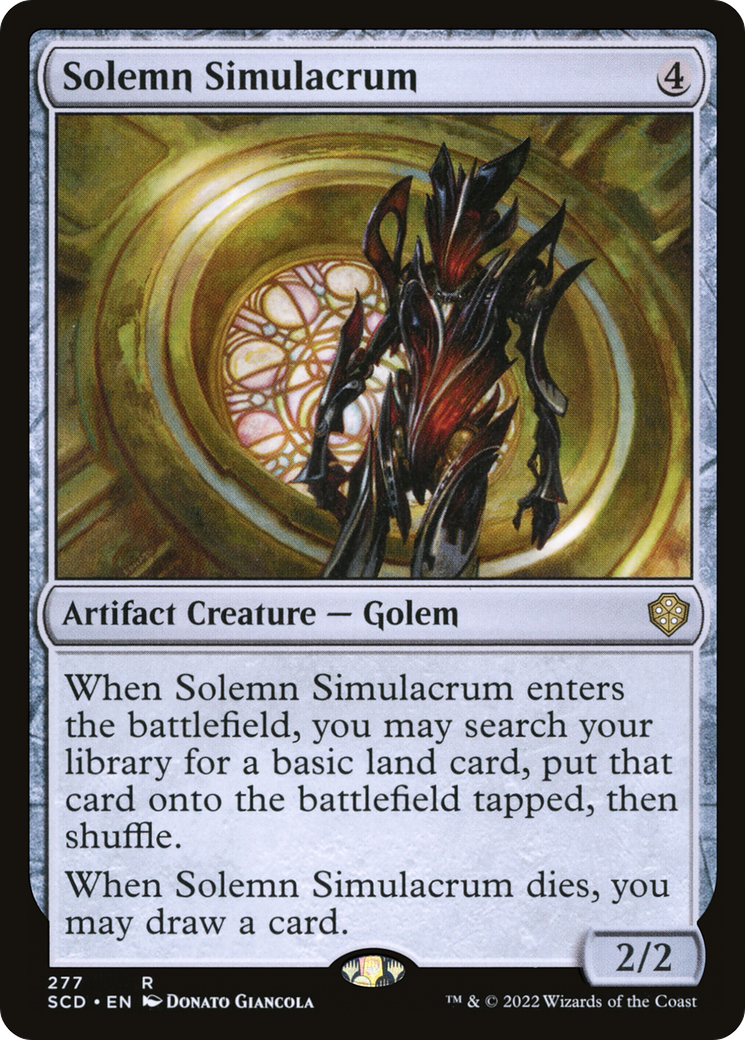 Solemn Simulacrum - (SCD) #277