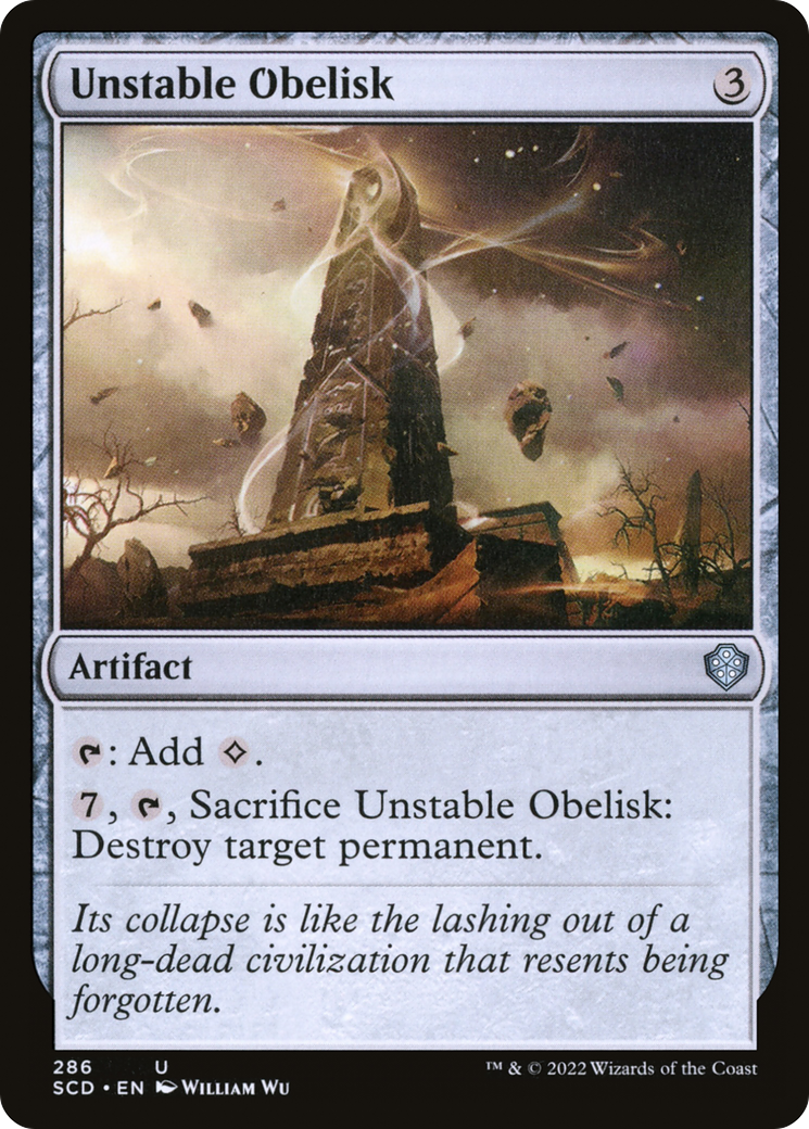 Unstable Obelisk - (SCD) #286