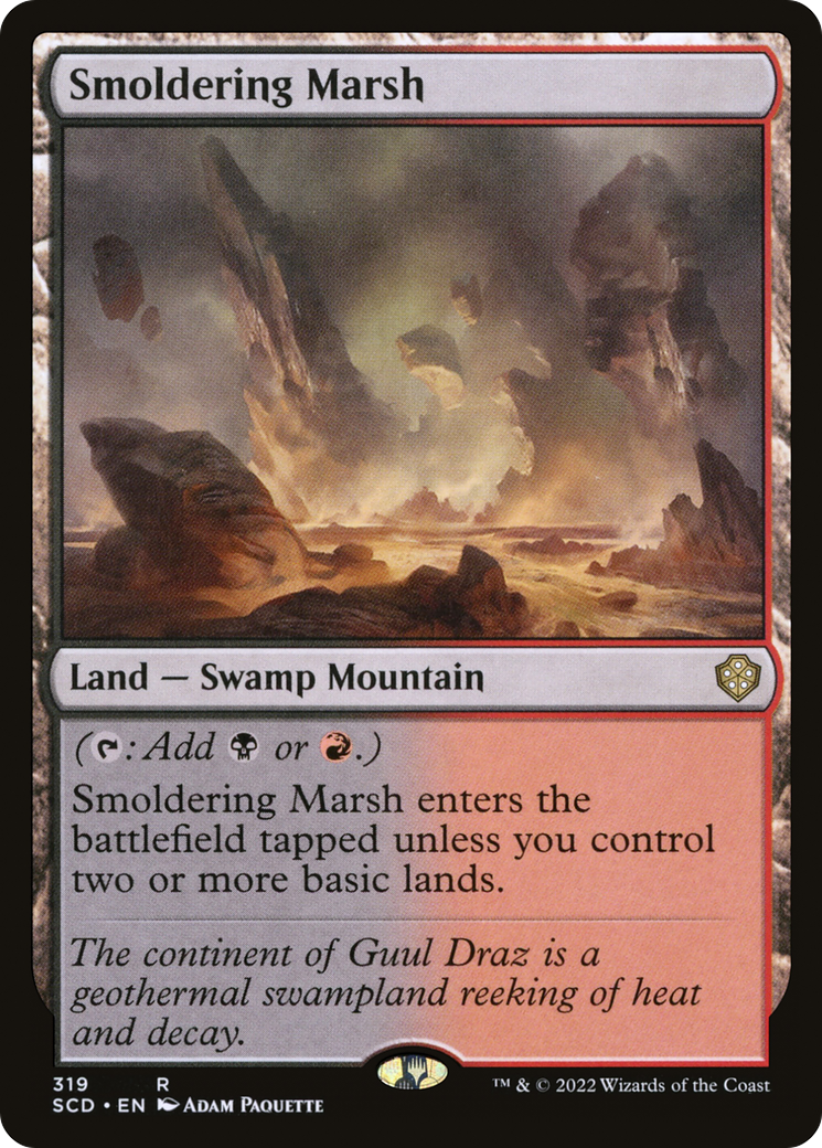 Smoldering Marsh - (SCD) #319
