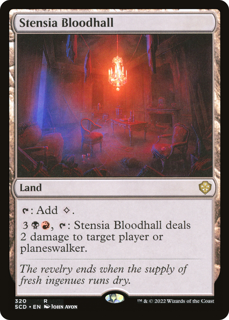 Stensia Bloodhall - (SCD) #320