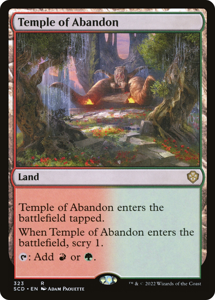Temple of Abandon - (SCD) #323