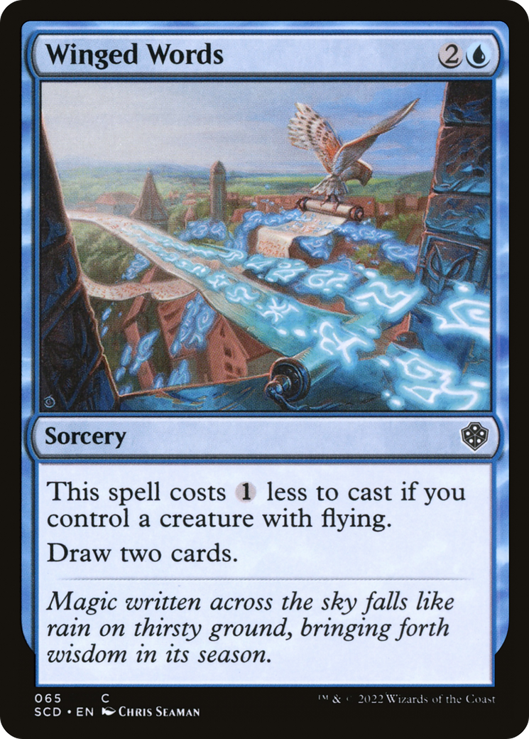 Winged Words - (SCD) #65