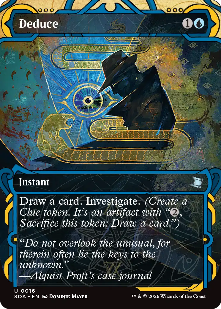Deduce - (SOA) #16 (Foil/Borderless)