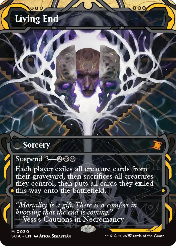 Living End - (SOA) #30 (Foil/Borderless)