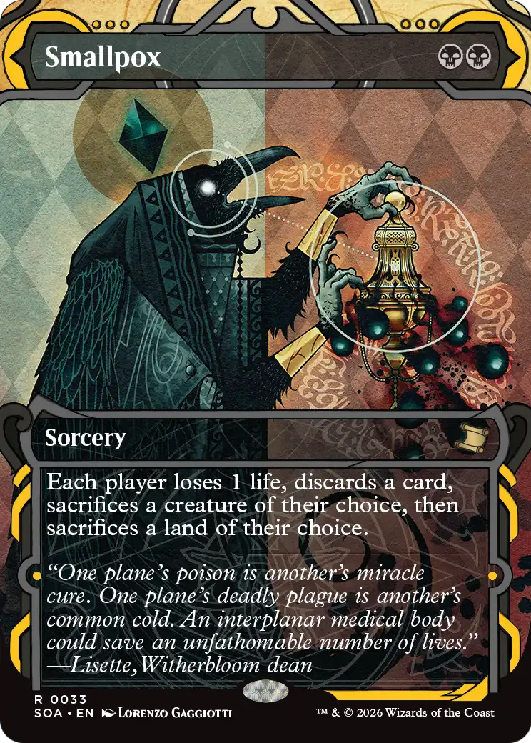 Smallpox - (SOA) #33 (Borderless)
