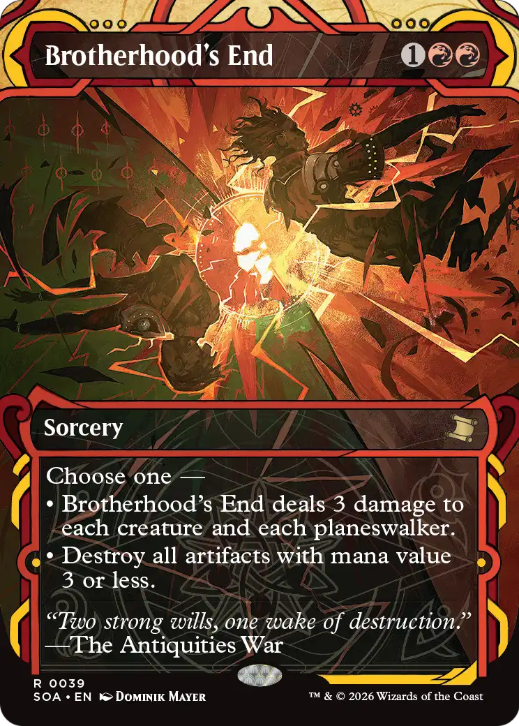 Brotherhood's End - (SOA) #39 (Borderless)