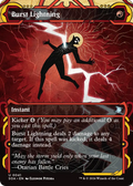 Burst Lightning - (SOA) #41 (Borderless)