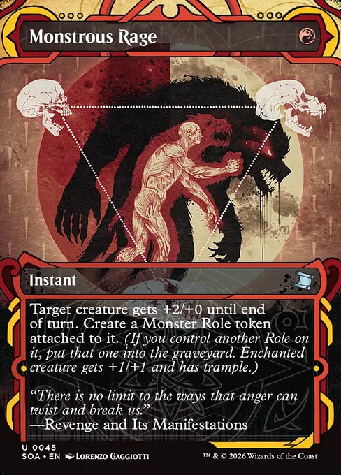 Monstrous Rage - (SOA) #45 (Borderless)