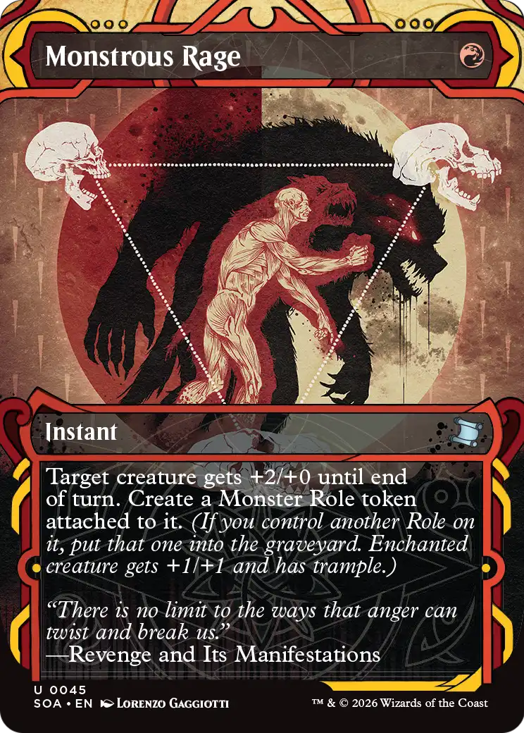 Monstrous Rage - (SOA) #45 (Borderless)