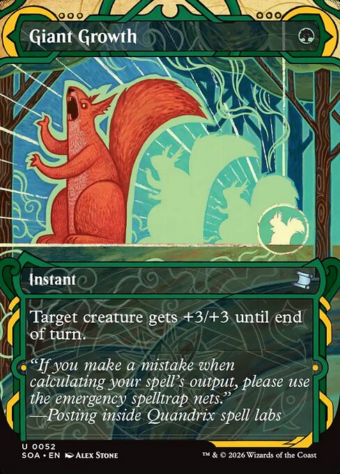 Giant Growth - (SOA) #52 (Borderless)