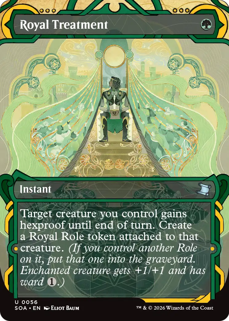 Royal Treatment - (SOA) #56 (Borderless)