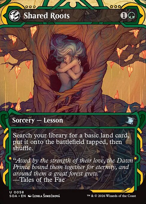 Shared Roots - (SOA) #58 (Borderless)