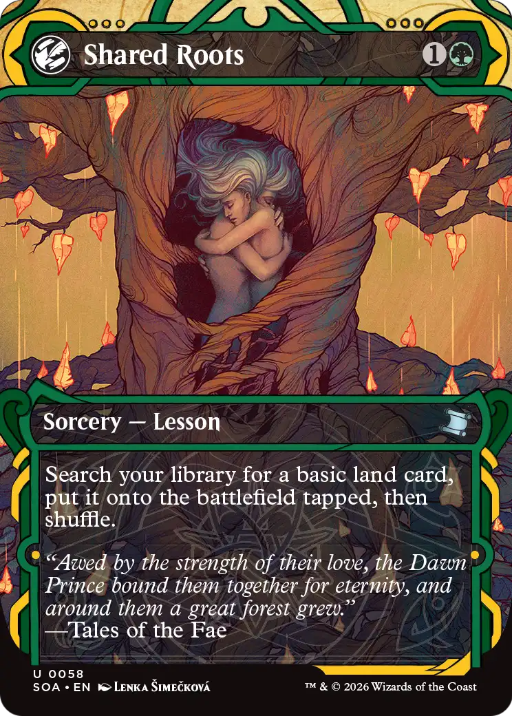 Shared Roots - (SOA) #58 (Borderless)