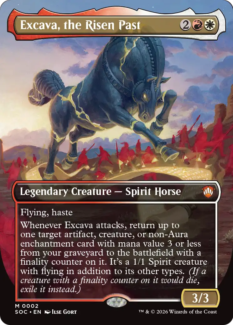 Excava, the Risen Past - (SOC) #2 (Borderless)