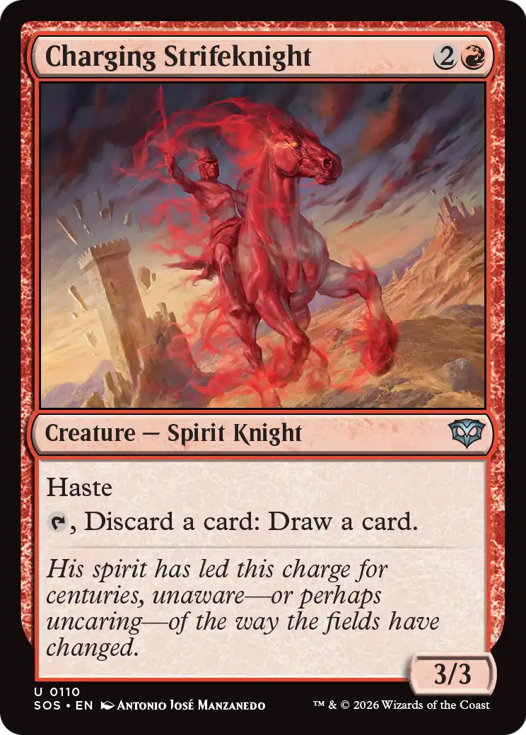 Charging Strifeknight - (SOS) #110