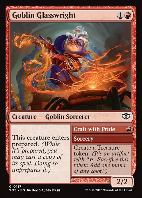 Goblin Glasswright // Craft with Pride - (SOS) #117