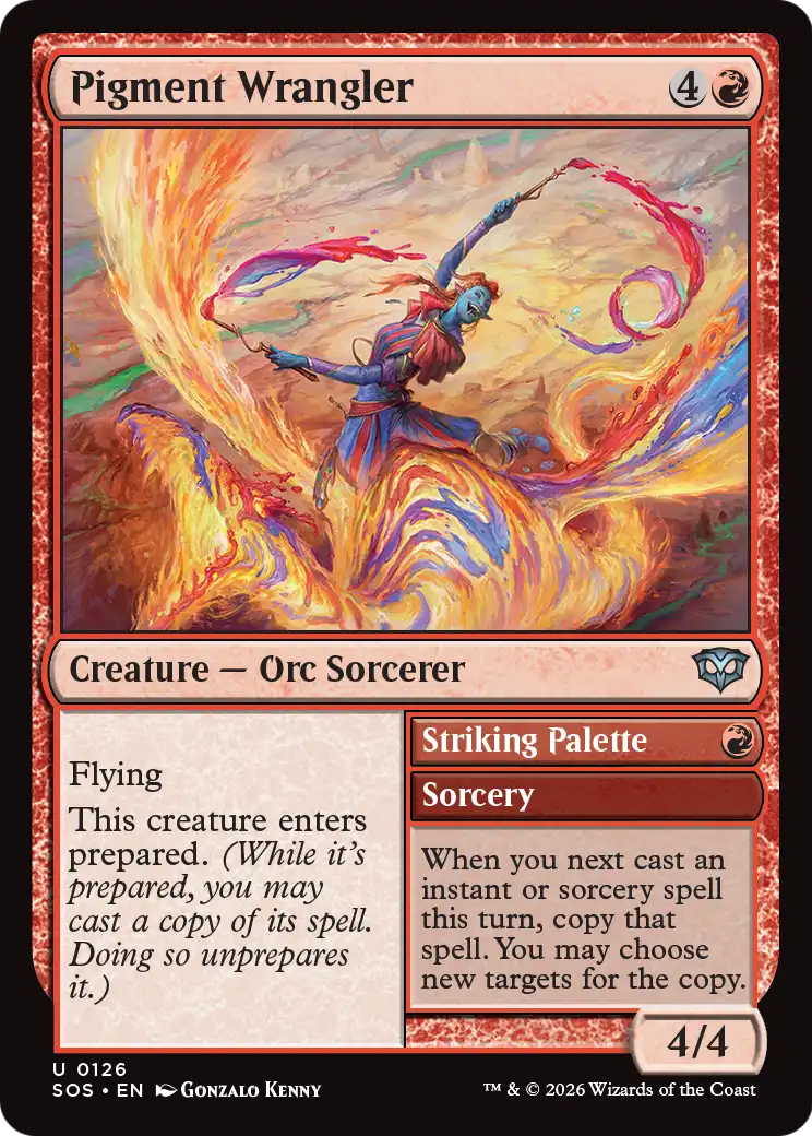 Pigment Wrangler // Striking Palette - (SOS) #126