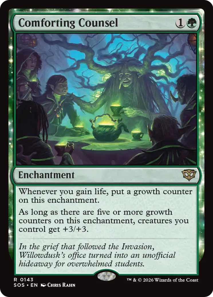 Comforting Counsel - (SOS) #143 (Foil)