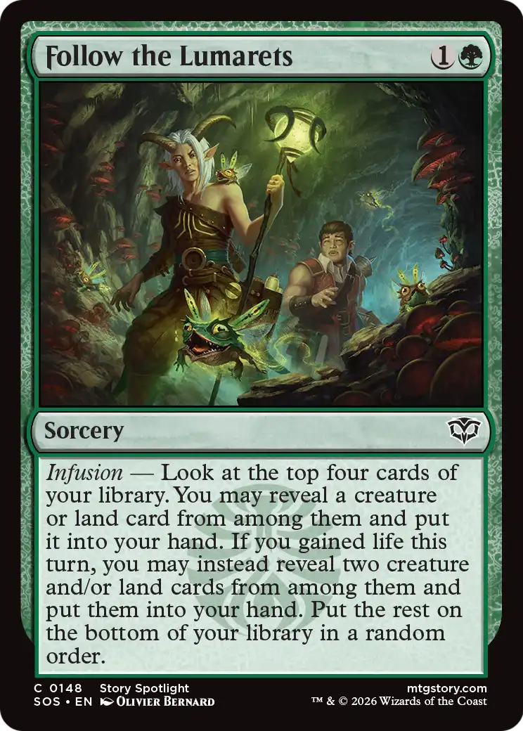 Follow the Lumarets - (SOS) #148 (Foil)