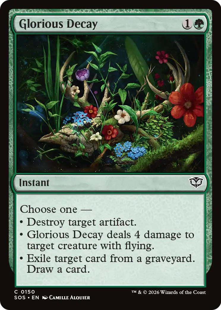 Glorious Decay - (SOS) #150 (Foil)