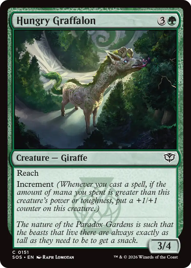 Hungry Graffalon - (SOS) #151 (Foil)