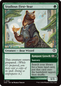 Studious First-Year // Rampant Growth - (SOS) #162 (Foil)