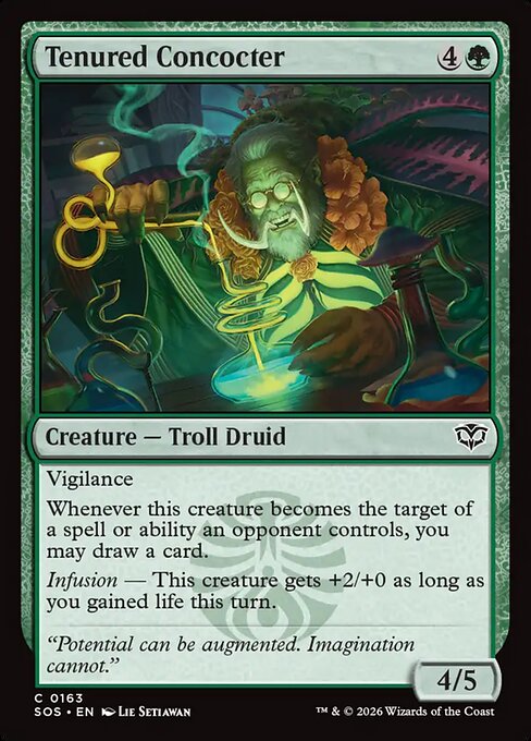 Tenured Concocter - (SOS) #163 (Foil)